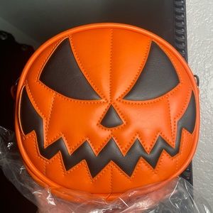 New Mini Love Pain And Stitches orange pumpkin bag